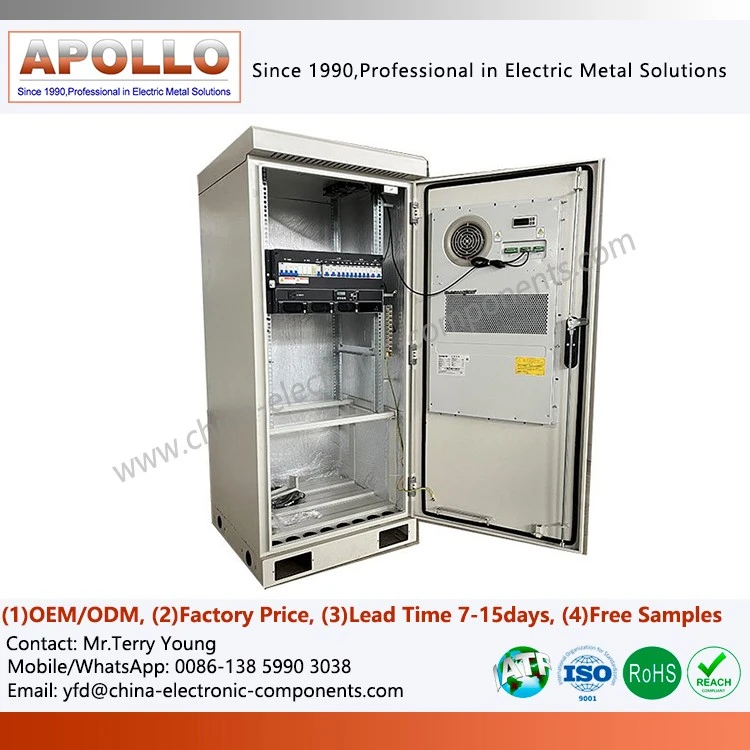Wall-mounted metal distribution